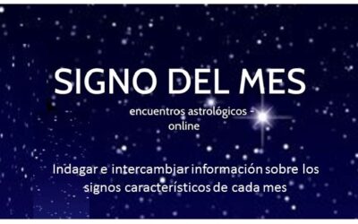 Signo del mes.